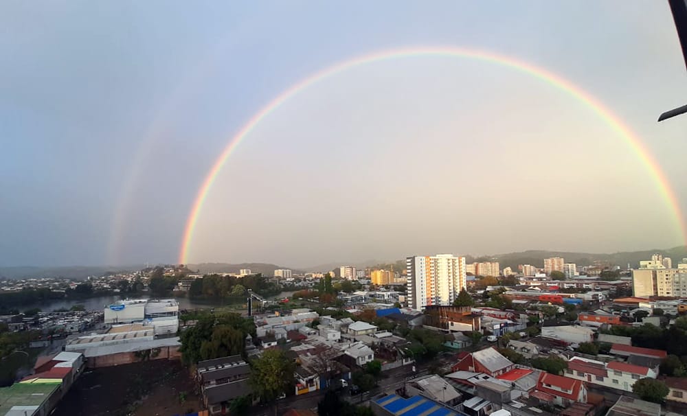 Arcoíris enamoró al Gran Concepción