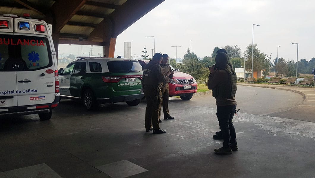 Desconocidos dispararon e hirieron a dos Carabineros en Cañete