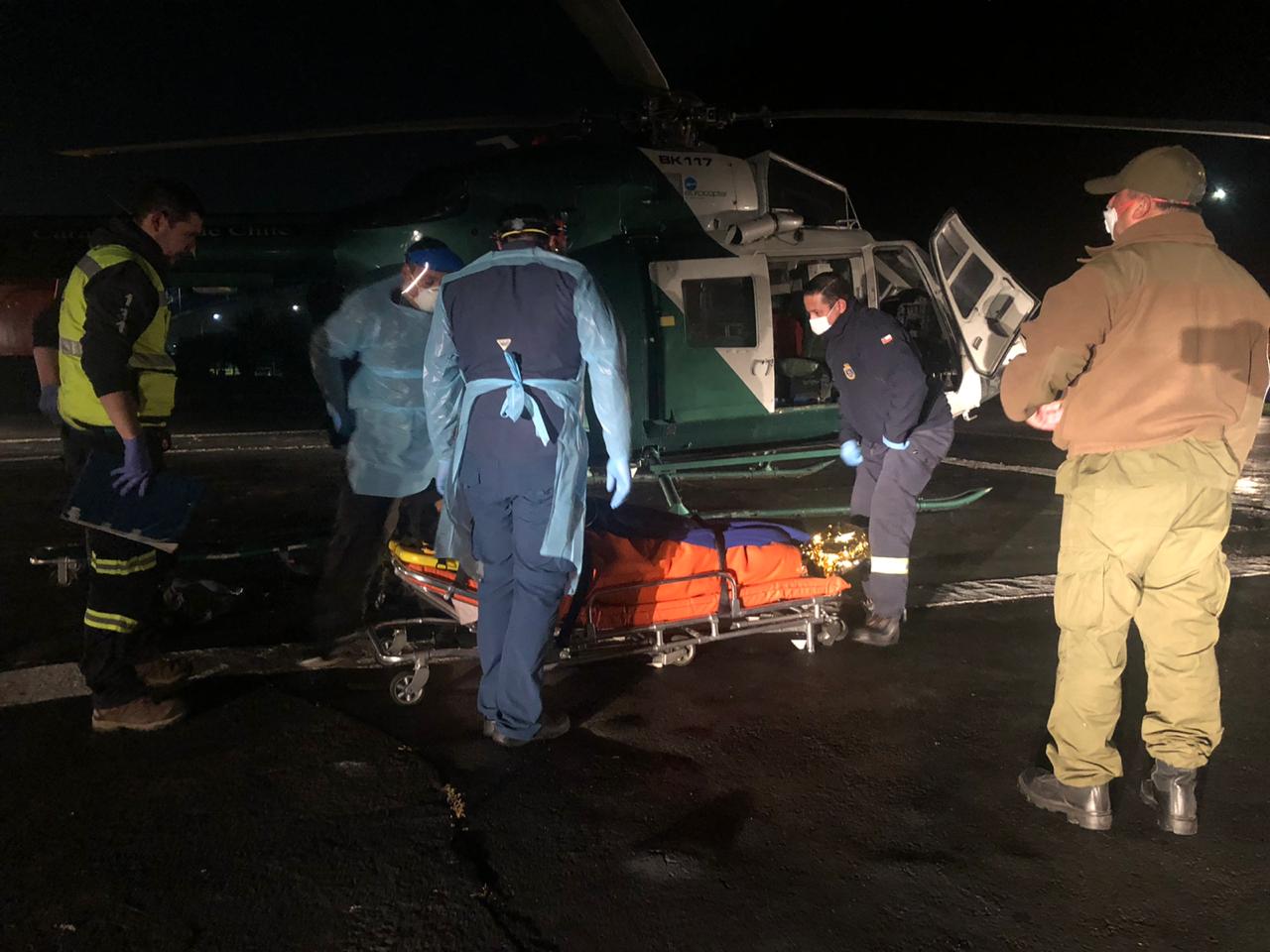 Carabinero baleado en Arauco dio positivo a Covid-19 en el Hospital Naval de Talcahuano