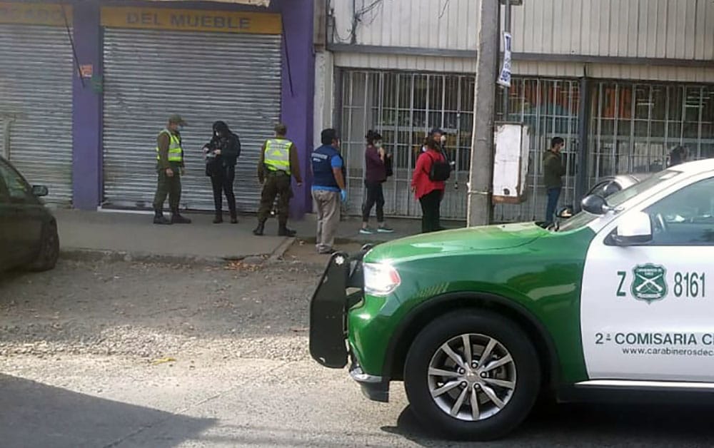 Hombre con Covid-19 murió en la calle esta jornada en  Chile