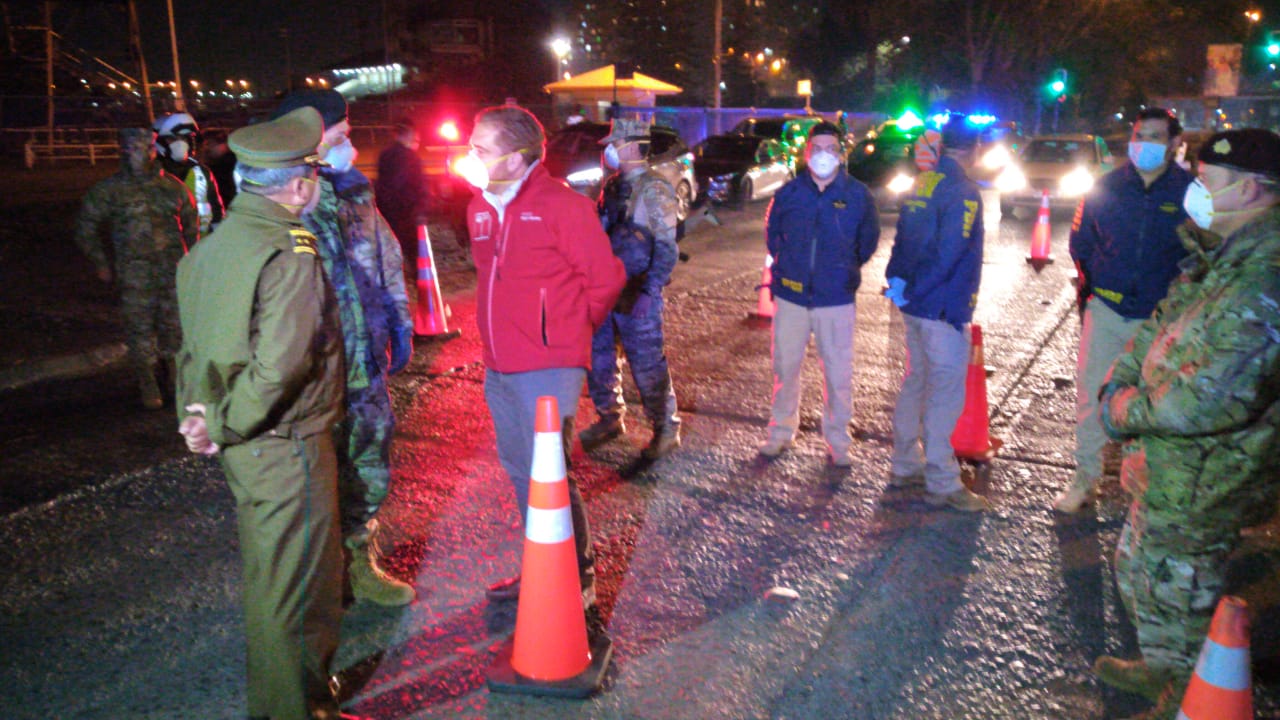 Así comenzó la cuarentena total en San Pedro de la Paz y Hualpén