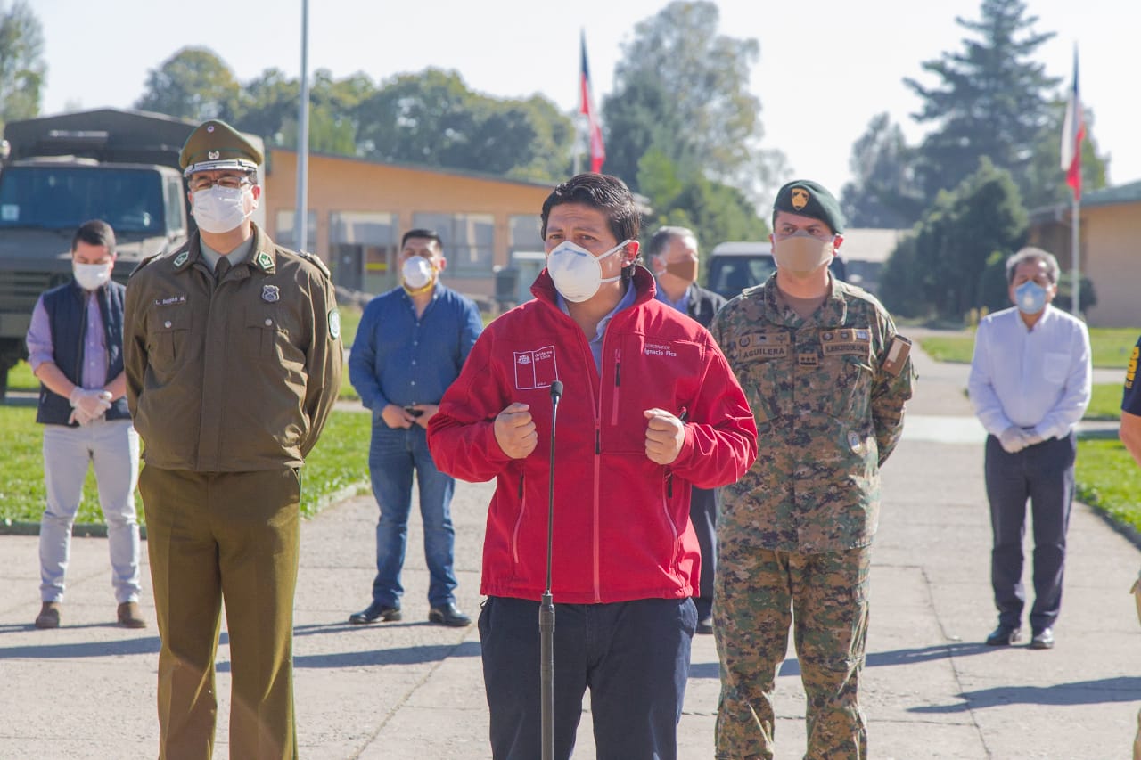 Inédita cadena: Autoridades del Biobío se reunieron para llamar a enfrentar el Covid-19