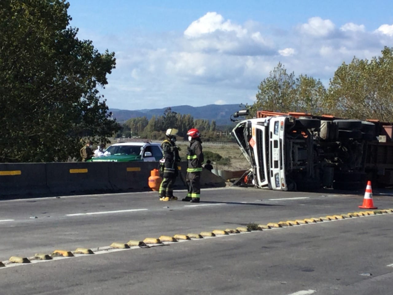 Identifican al conductor del camión fallecido en O’higgins a la altura de la Autopista Concepción Talcahuano