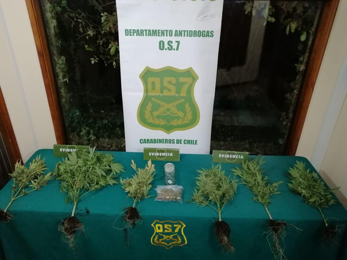 Ni la cuarentena lo salvó: Detienen a sujeto con cerca de 100 dosis de marihuana
