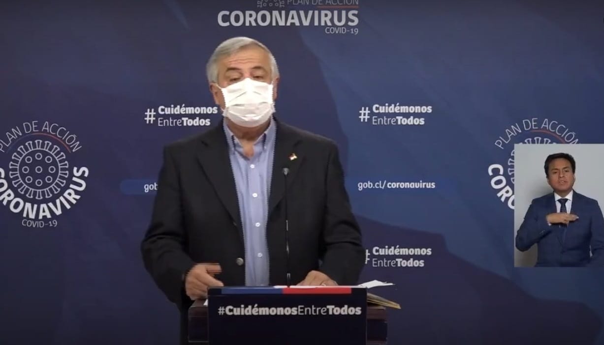 Chile eleva el número de fallecidos por coronavirus y contagios llegan a los 4.471 casos