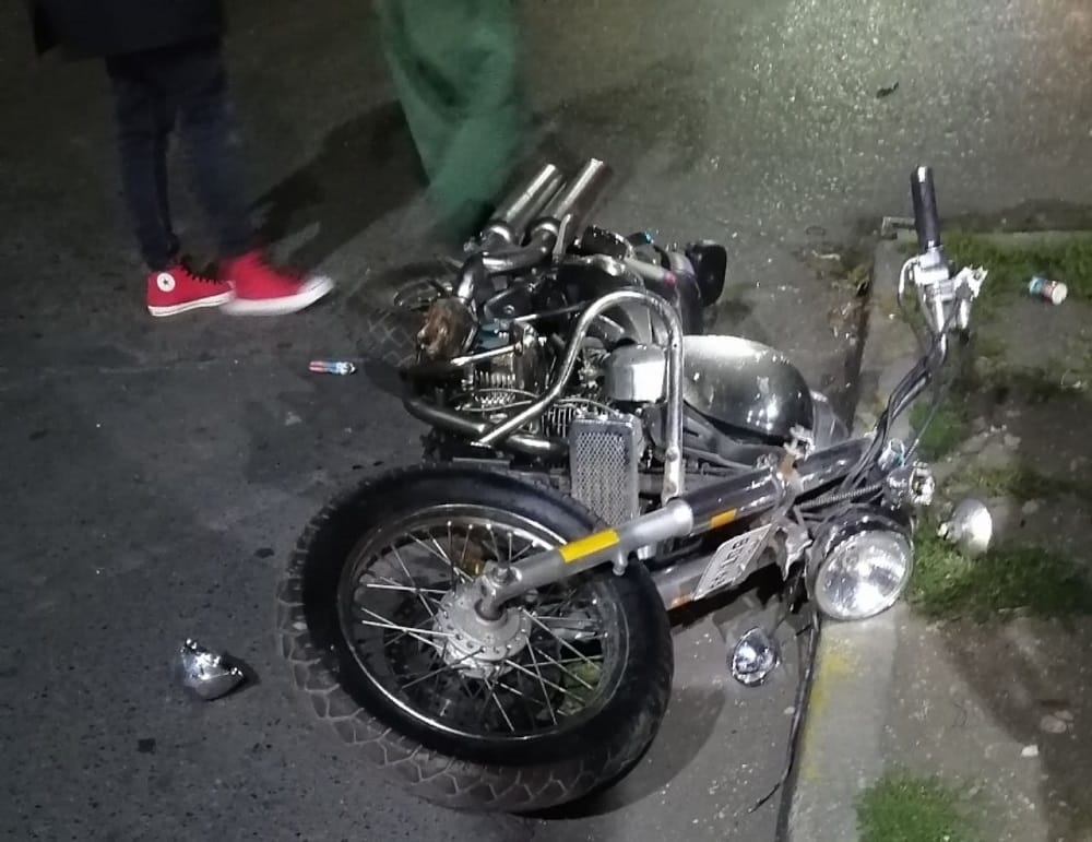 Joven fallece tras caer de su moto en San Pedro de la Paz
