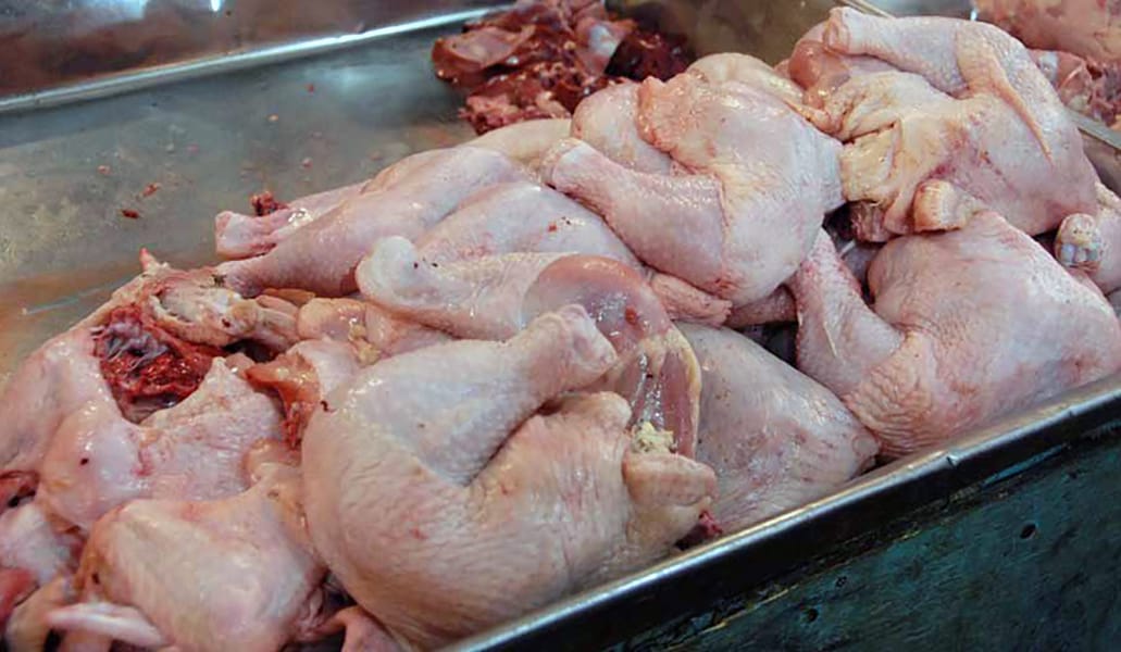 Detectan coronavirus en pollos importados de Brasil