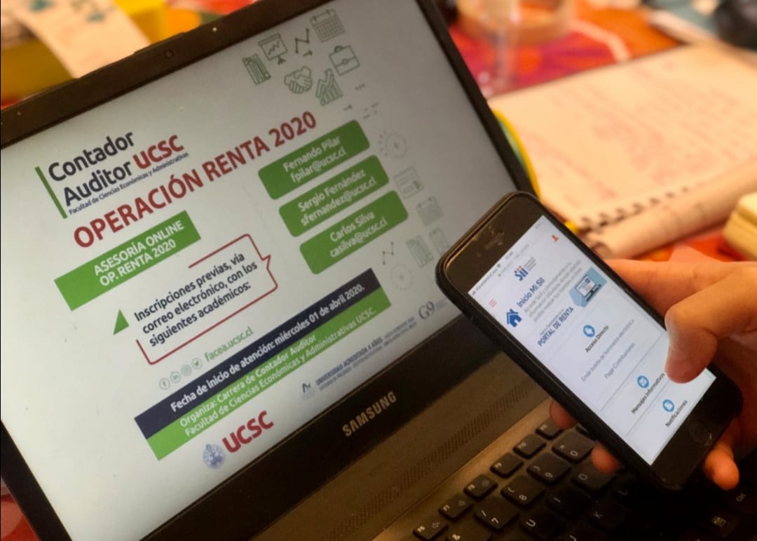 UCSC extiende asesoría para Operación Renta 2020