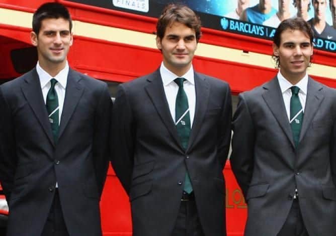 Federer, Nadal y Djokovic crean fondo de apoyo económico para tenistas más vulnerables