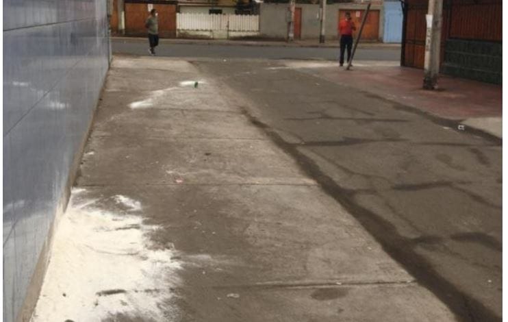 Sujeto robó en panadería y Carabineros lo atrapó siguiendo rastro de harina que dejó en la calle