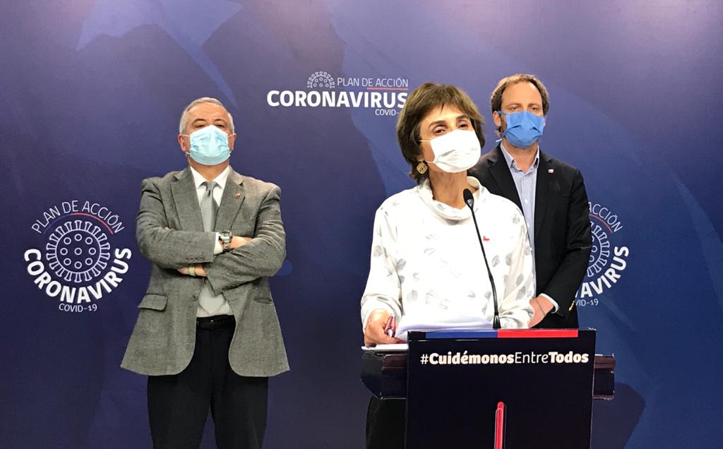 Chile sumó 1.533 casos de Covid-19 en las últimas 24 horas