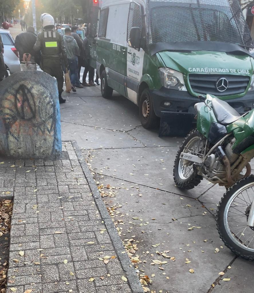 En Plaza Perú detienen a cuatro personas por microtráfico de drogas en Concepción