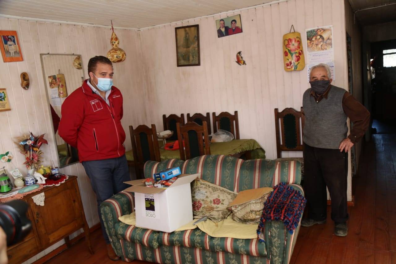 Comenzó la entrega de cajas de alimentos en la Provincia de Concepción