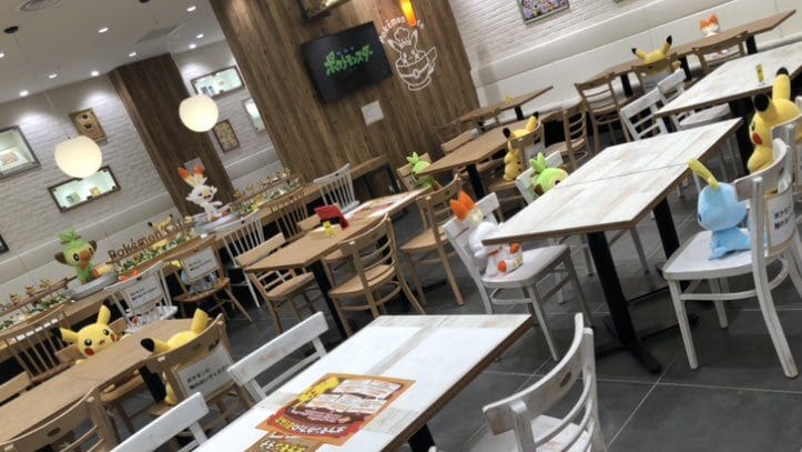 Café usa peluches de Pokémon para asegurar distanciamiento social