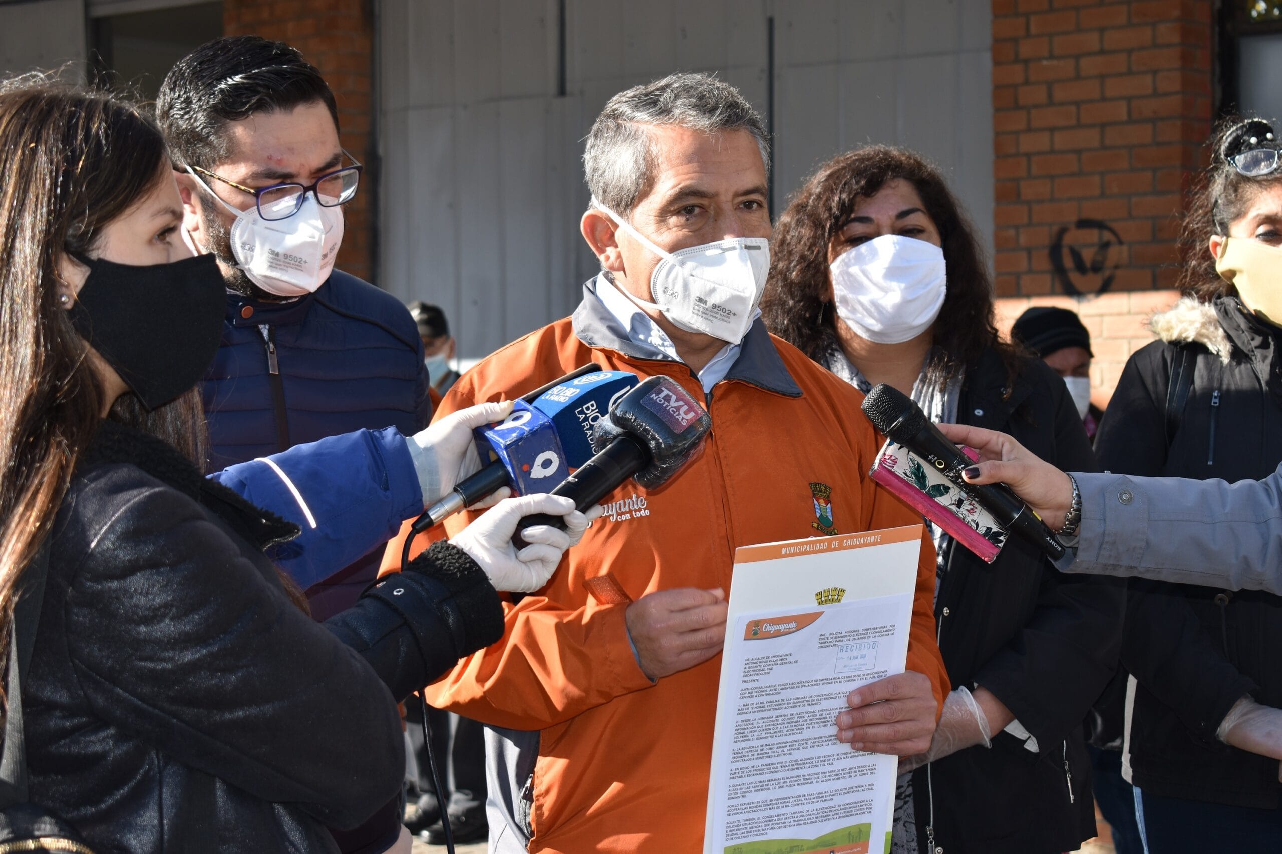 Municipio de Chiguayante exigió a CGE compensaciones por cortes y alzas en cuentas de la luz