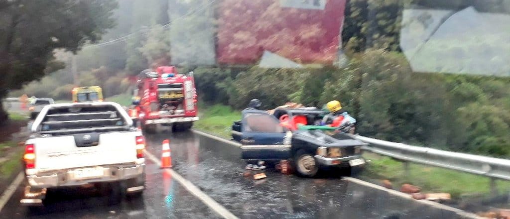 Grave accidente de tránsito se registra en ruta a Florida
