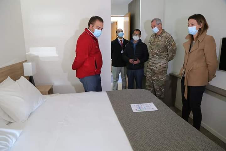 Nuevo hotel convertido a residencia sanitaria comenzó a recibir pacientes en Concepción