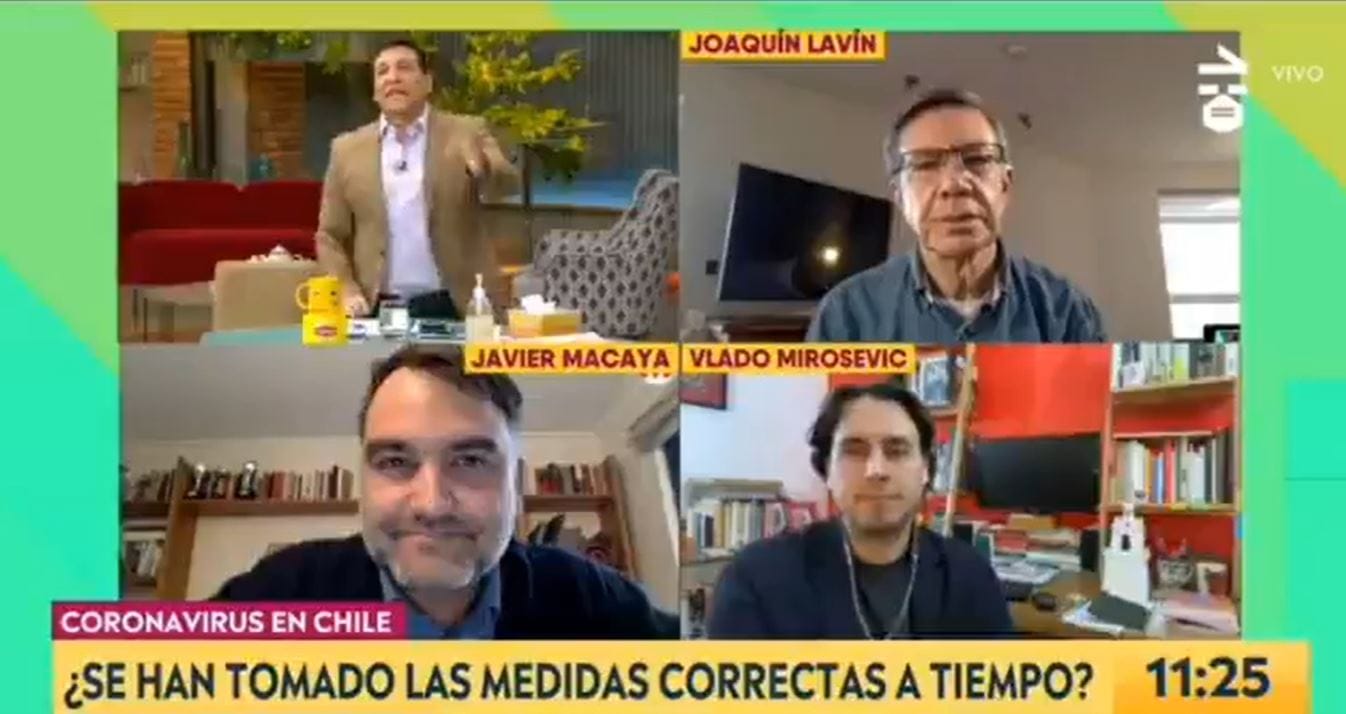 Tenso round en matinal: Julio César noqueó a diputado UDI con crítica a la gestión de la pandemia