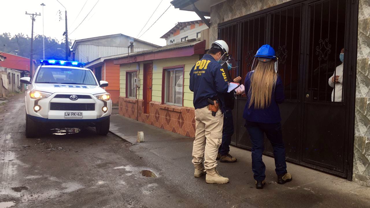 Concepción: PDI detectó a 21 personas incumpliendo cuarentena