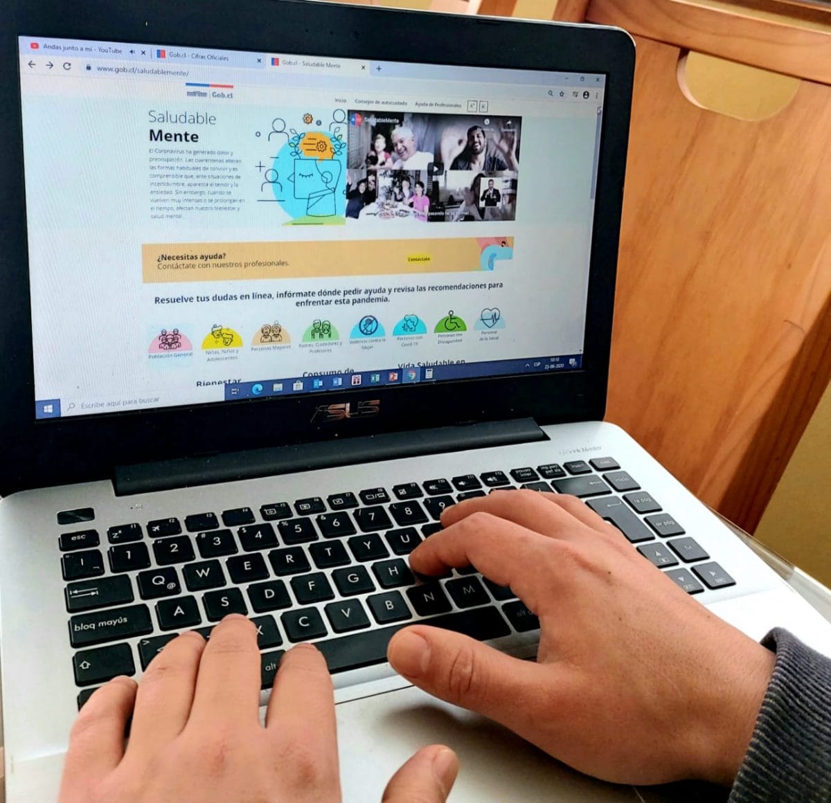 Lanzan plataforma “Saludablemente” en el Biobío para apoyar salud mental ante el Covid-19
