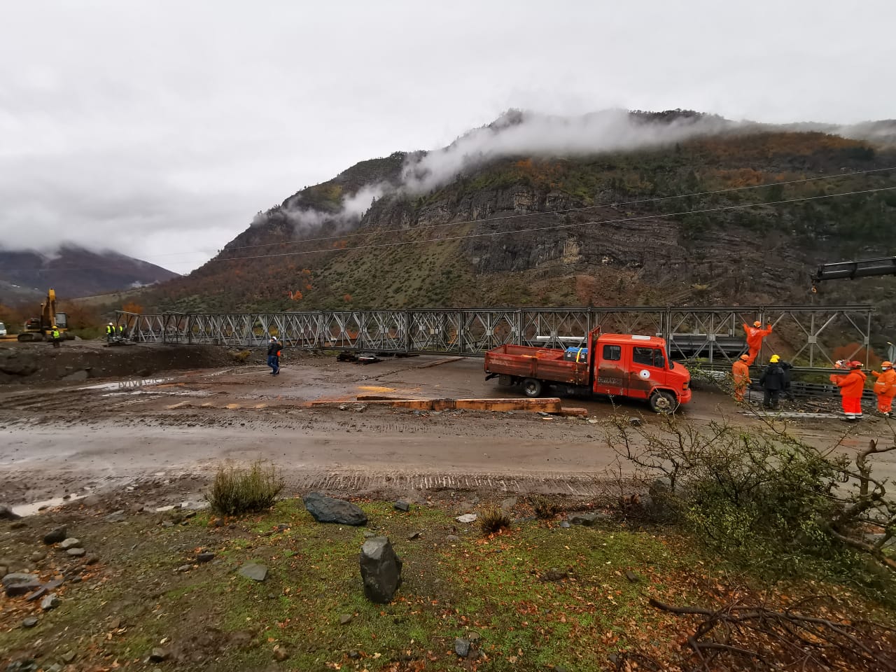Más de 1.700 personas se verán beneficiadas con puente mecano en Alto Biobío