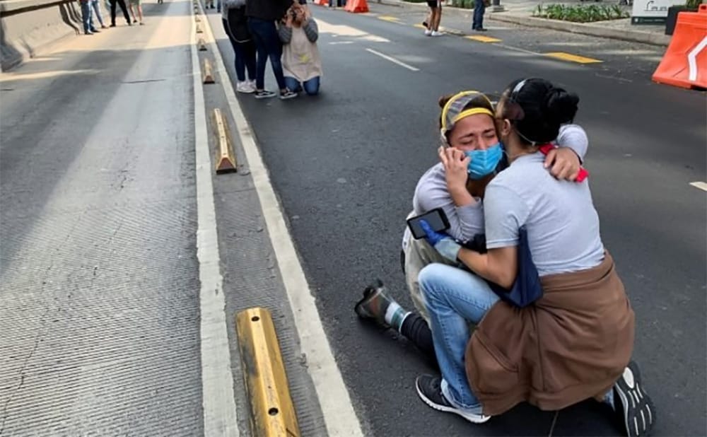 Reportan un fallecido tras terremoto en México