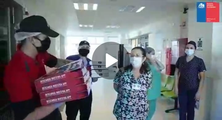 Fenpruss denunció que repartidores de pizzas entraron al área Covid-19 del Hospital Regional de Concepción