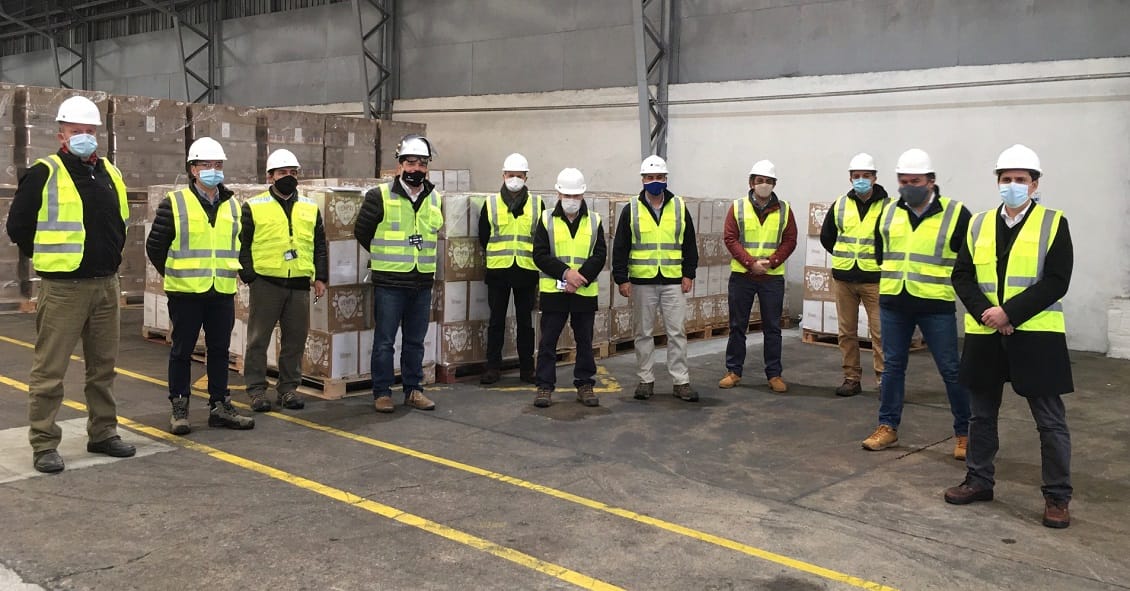 Biobío: Empresas inician entrega de 15 mil cajas de alimentos