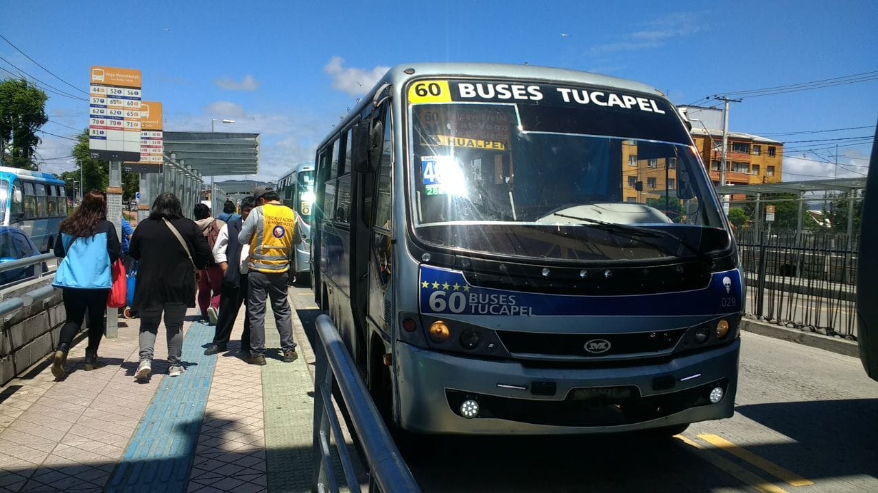 Realizan test rápidos de Covid-19 a choferes de micros en Concepción