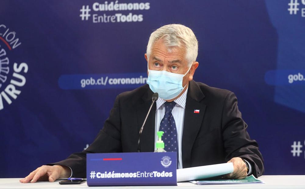 Ministro Paris felicitó al Biobío por “progresos gigantescos” de cara a eventual desconfinamiento