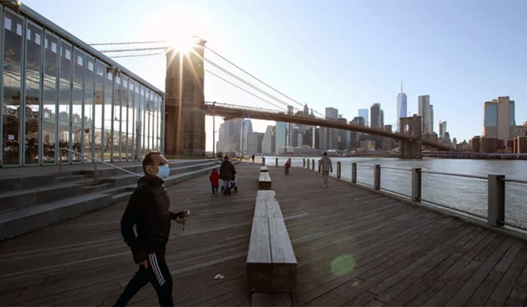 Nueva York registró primer día sin muertes por Covid-19 en cuatro meses