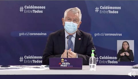 Chile registró la cifra más baja de casos nuevos de Covid-19 en dos meses y medio