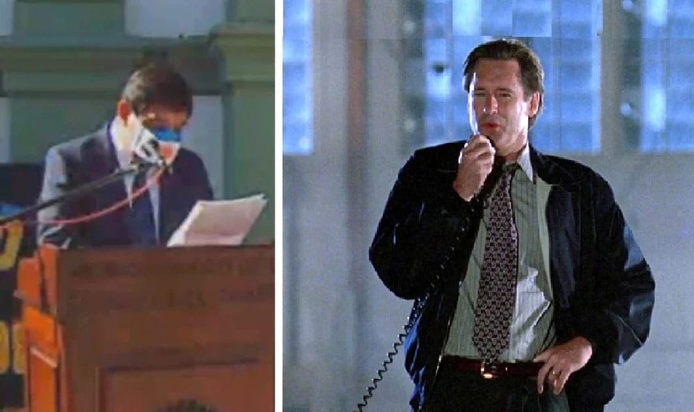 Autoridad plagió discurso de la película “Día de la Independencia” y se volvió objeto de burlas en Argentina