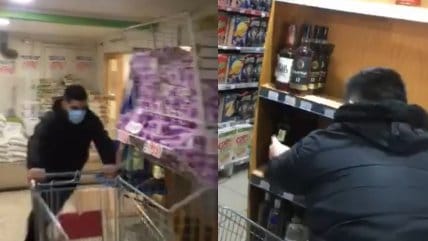 Ganador de “minuto feliz” en supermercado reveló que es abstemio: “¿qué hacer con todo el trago?”