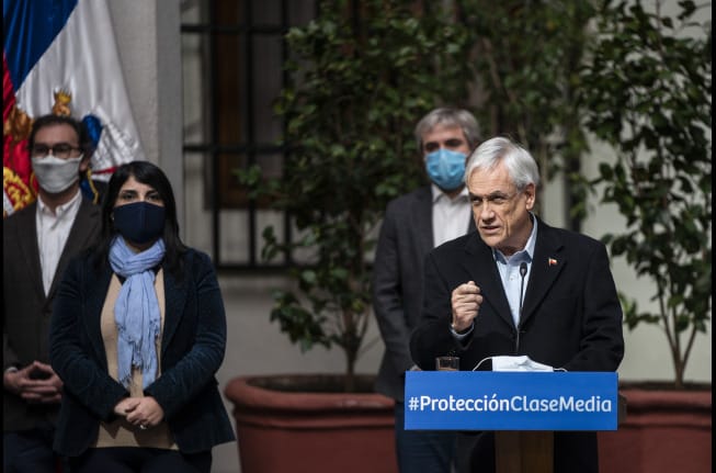 Piñera anunciará nuevo plan de protección para clase media: buscará evitar retiro del 10% de las AFP
