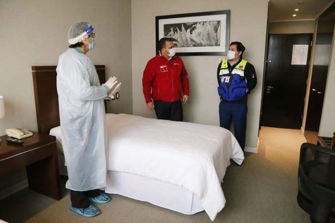 Activan más de 160 camas en residencias sanitarias para pacientes Covid-19 en el Biobío