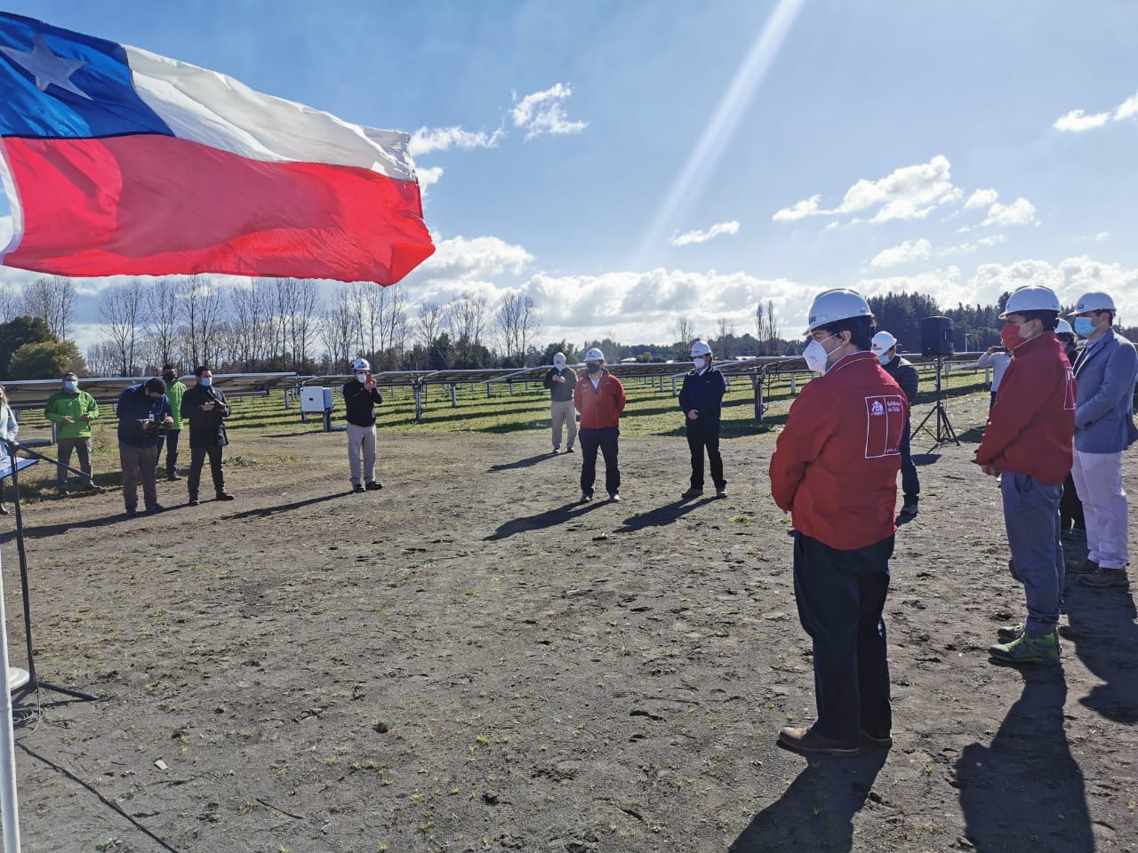 Región del Biobío inauguró el parque solar fotovoltaico más austral del mundo