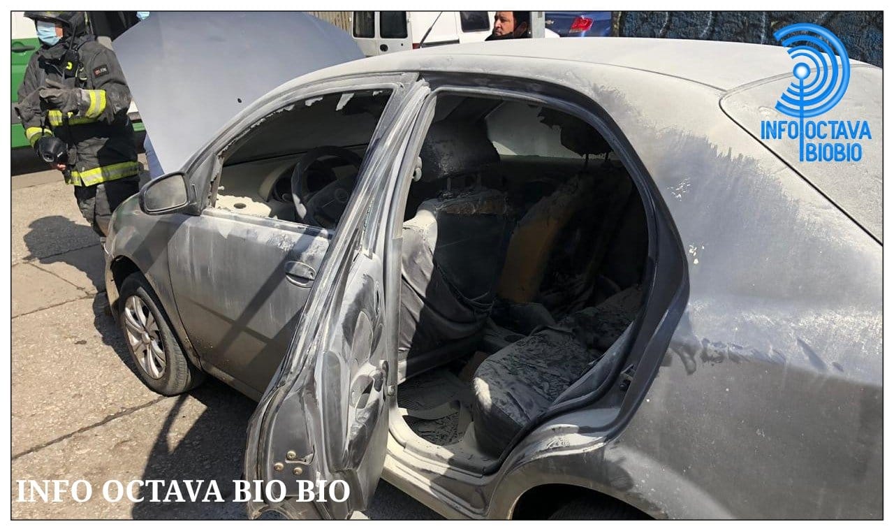 Niño de dos años sufre quemaduras tras incendiarse automóvil en el que se hallaba solo en Lebu