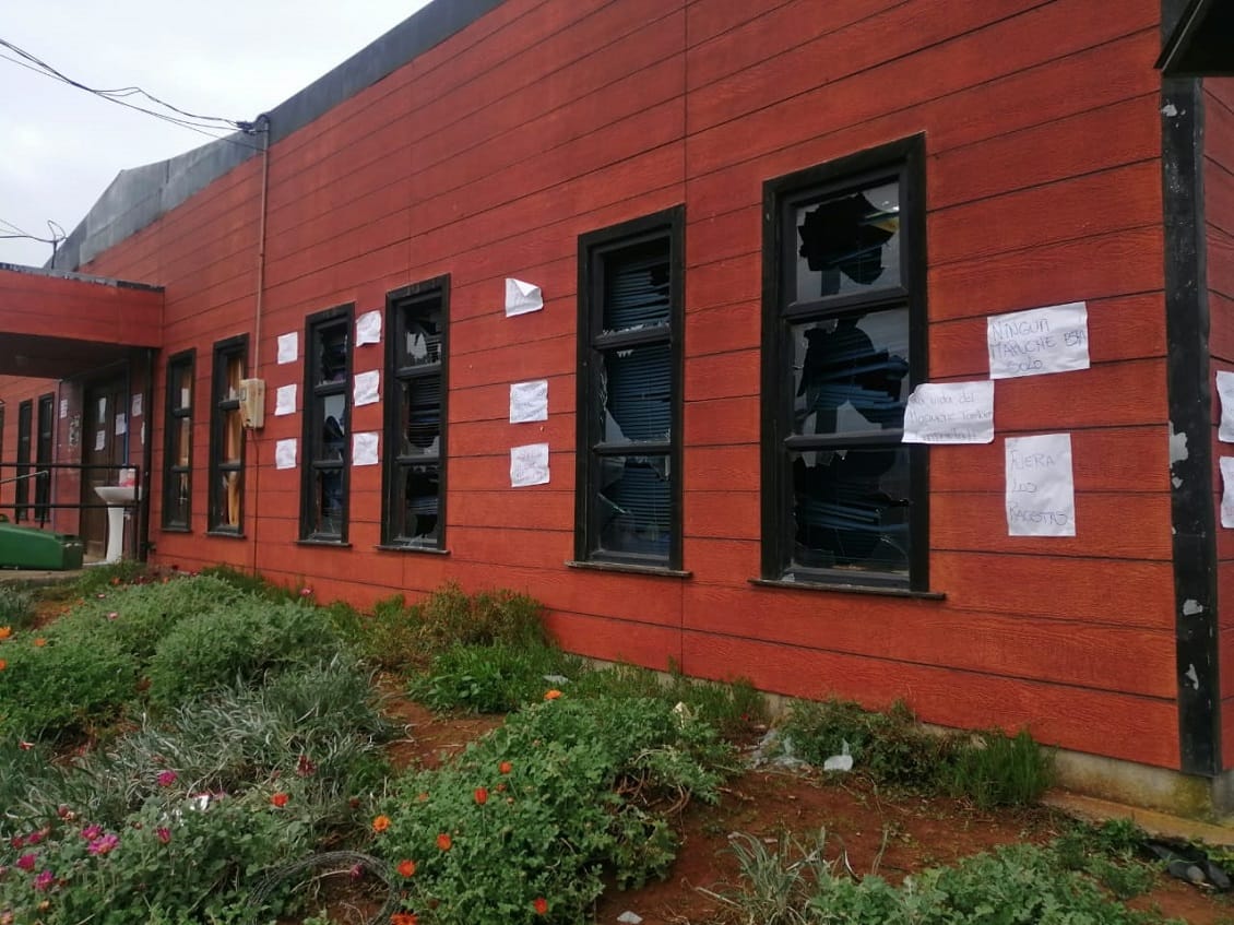 Municipalidad de Tirúa fue destruida por vándalos y alcalde responsabilizó al Gobierno