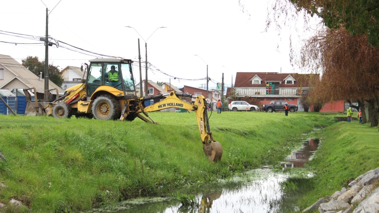 MOP comenzó construcción de esperado colector de aguas lluvias para Talcahuano