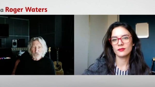 Roger Waters dijo que el presidente Piñera “es una rata” en entrevista con Camila Vallejo