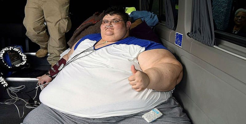 El hombre considerado como “el más gordo del mundo” logró vencer al Covid-19