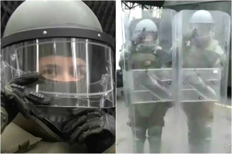 Carabineros adquirió escudos de 1.80 de largo y nuevos cascos para controlar manifestaciones