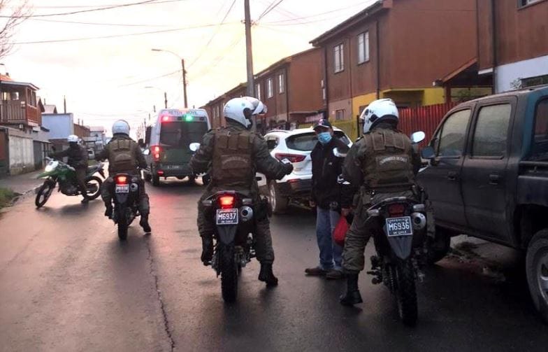 Detienen a 73 personas en San Pedro de la Paz durante fin de semana en cuarentena