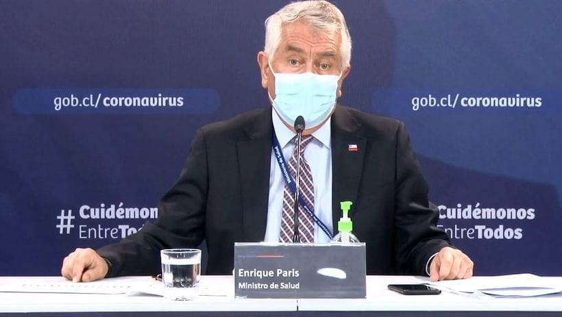 Tras polémica: Ministro Paris le envió saludo de cumpleaños “en vivo” al intendente Giacaman