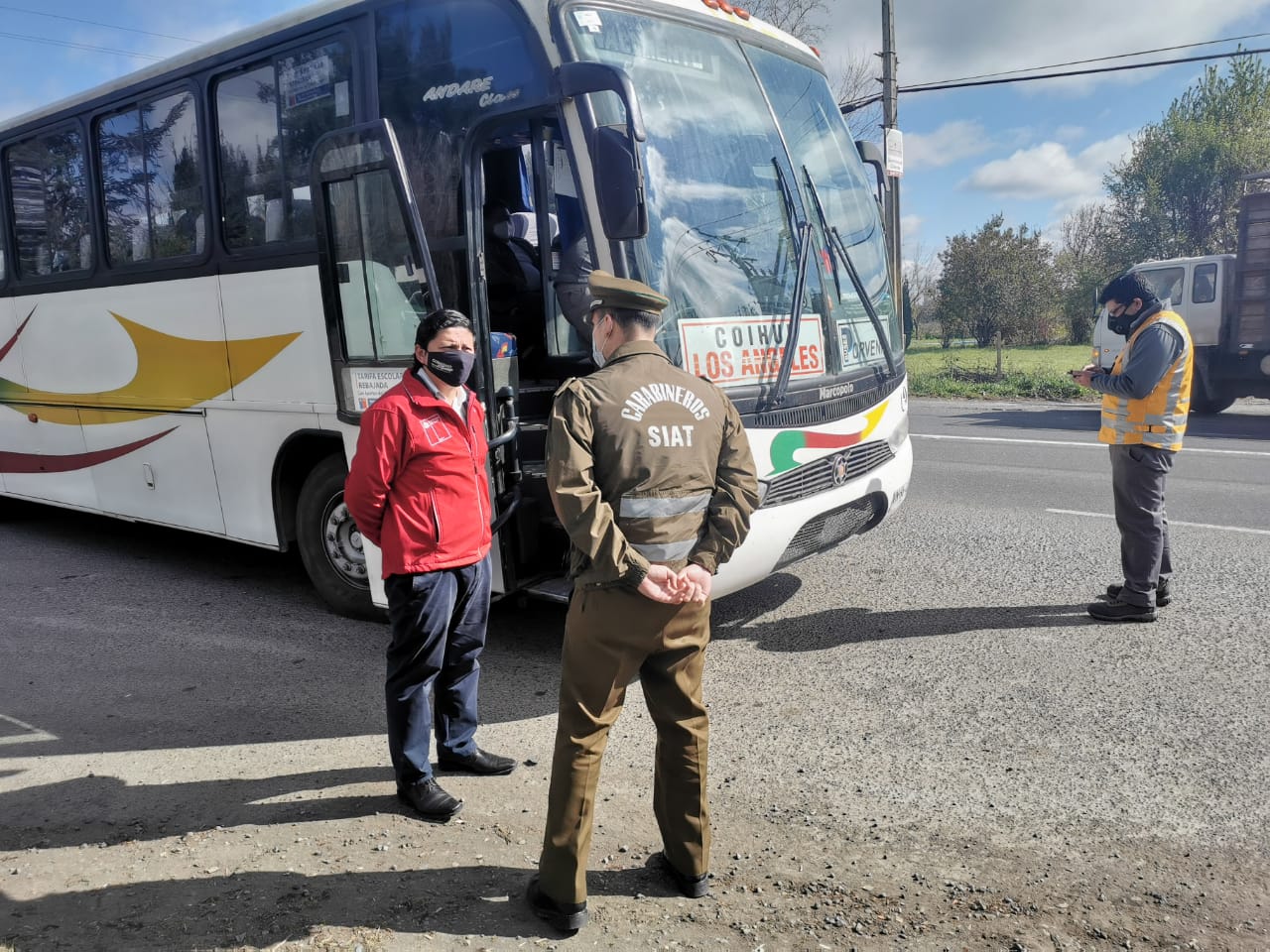 Realizan fiscalización al transporte público intercomunal para Fiestas Patrias en Biobío