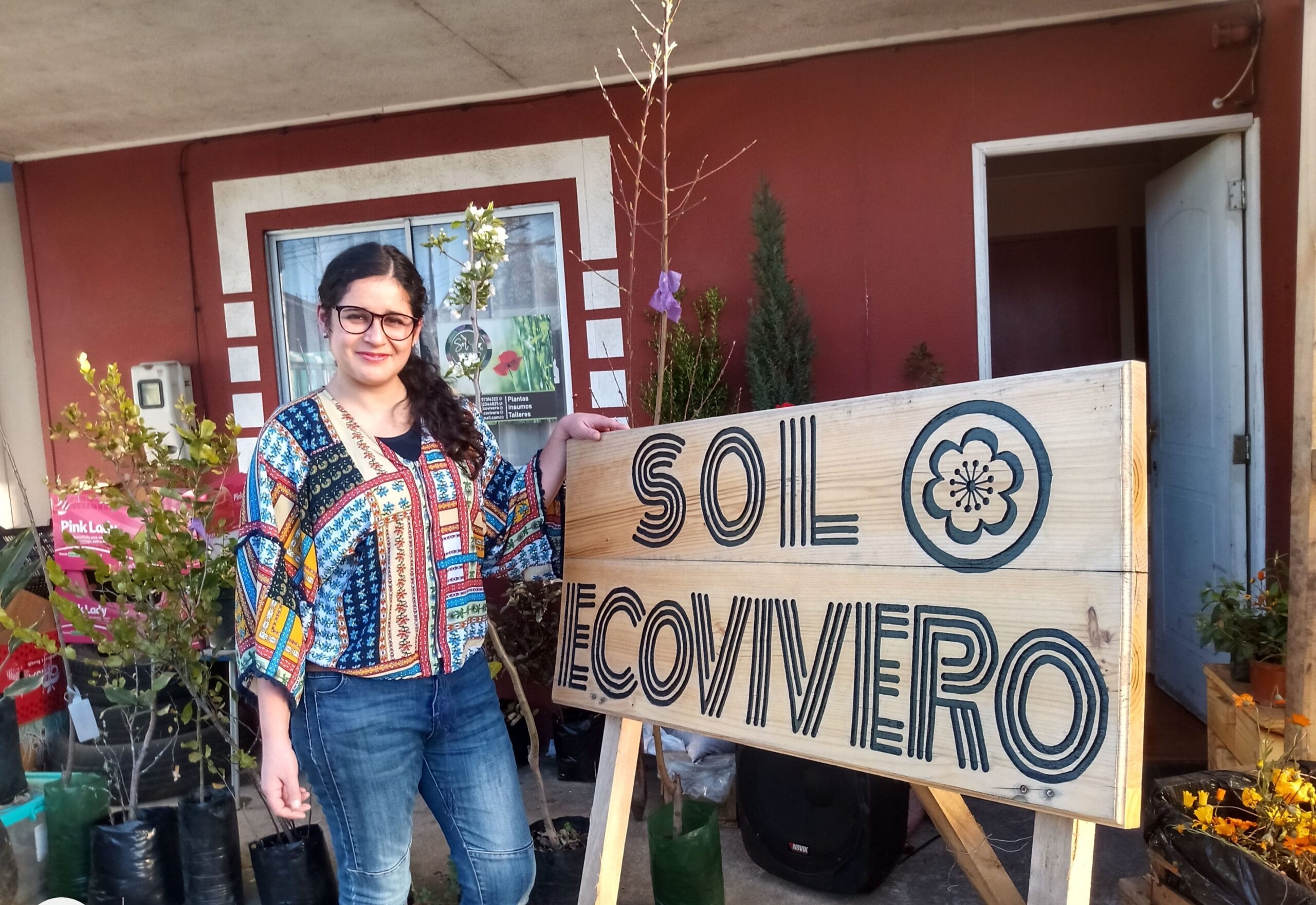 Programa “Juntas Crecemos” permite a emprendedora aportar al cuidado del medioambiente