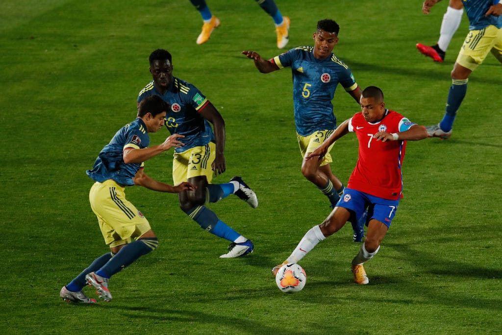 Final amargo para Chile: Colombia empató en los descuentos