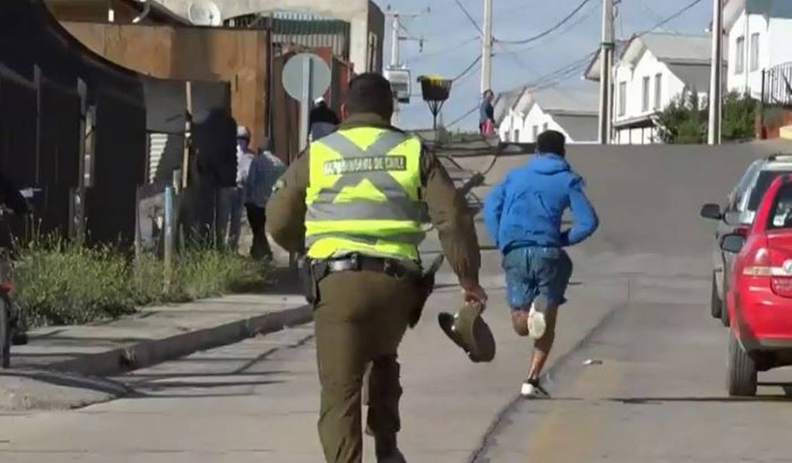 Hombre huyó de carabinero para no ser vocal de mesa