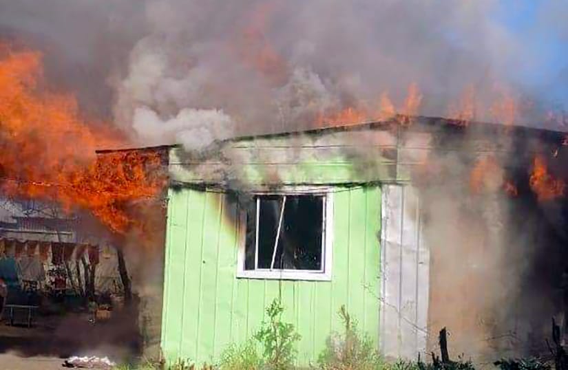 Incendio consumió vivienda en Coronel